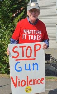 stop gun violence sign