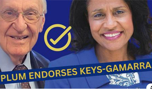 Ken Plum endorses Keys-Gamarra.